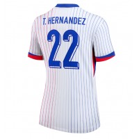 Francúzsko Theo Hernandez #22 Vonkajší Ženy futbalový dres ME 2024 Krátky Rukáv